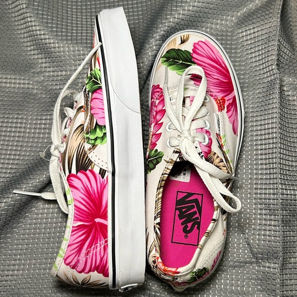 Vans Hawaiian Floral Shoe Sz 6 - Picture 6 of 6